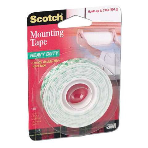 Scotch Mounting Tape, .5"