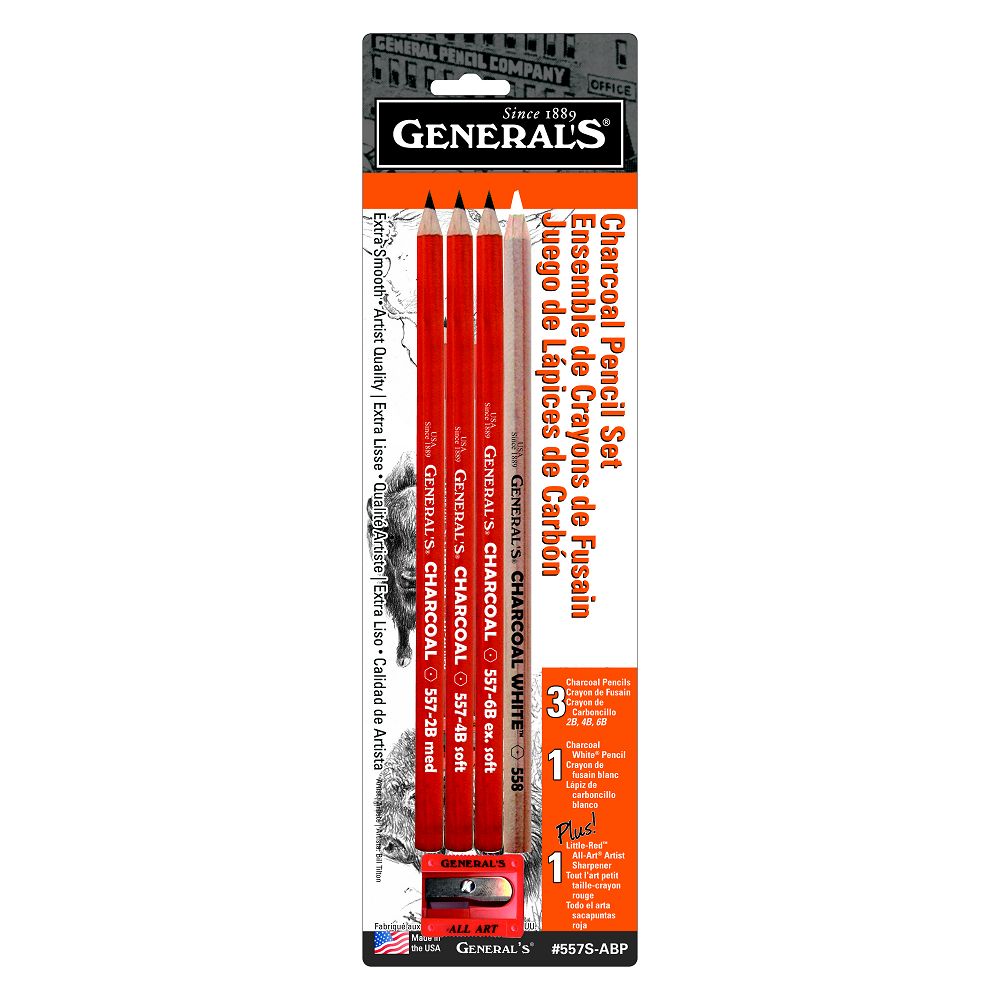 General's Charcoal Pencil Set