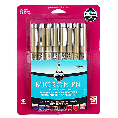 Micron Pen Set Multi 8 Pack