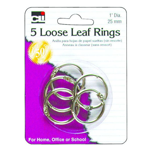 Loose Leaf Rings
