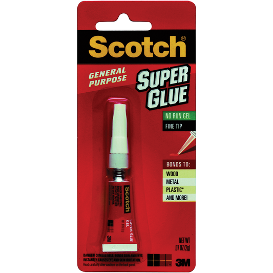 Scotch Super Glue Gel 0.7 oz