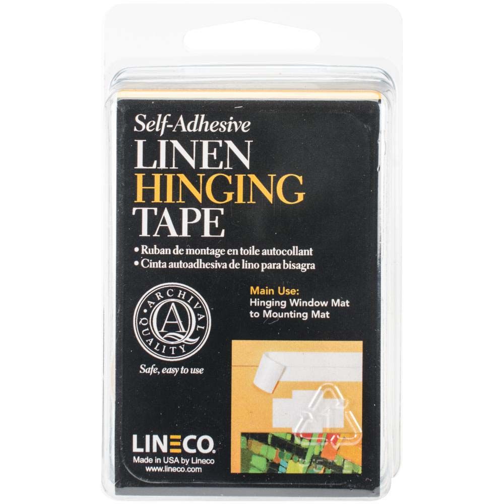 White Linen Hinging Tape