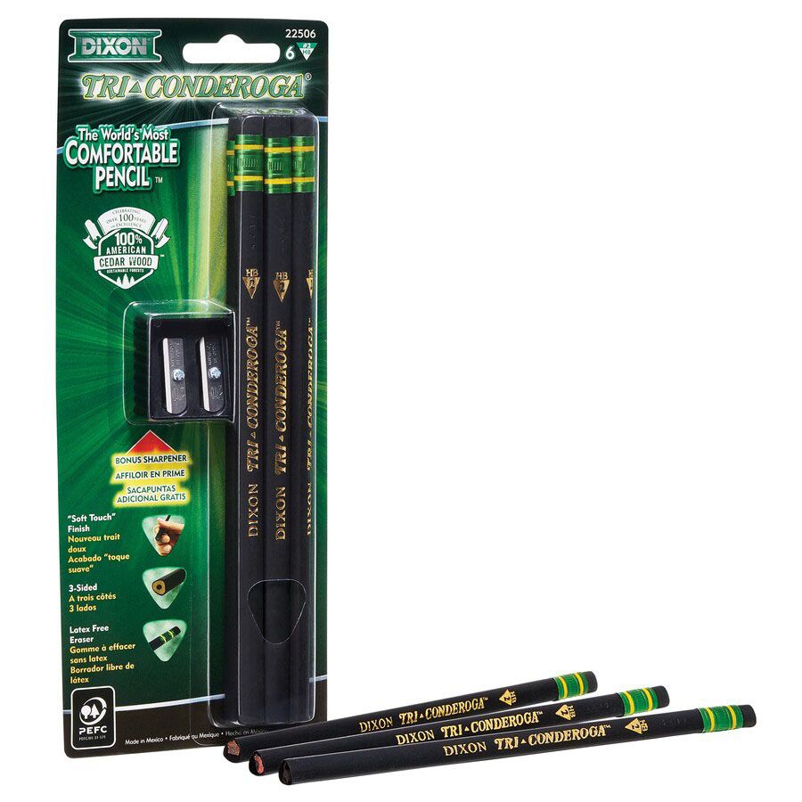 Tri-Conderoga Pencils