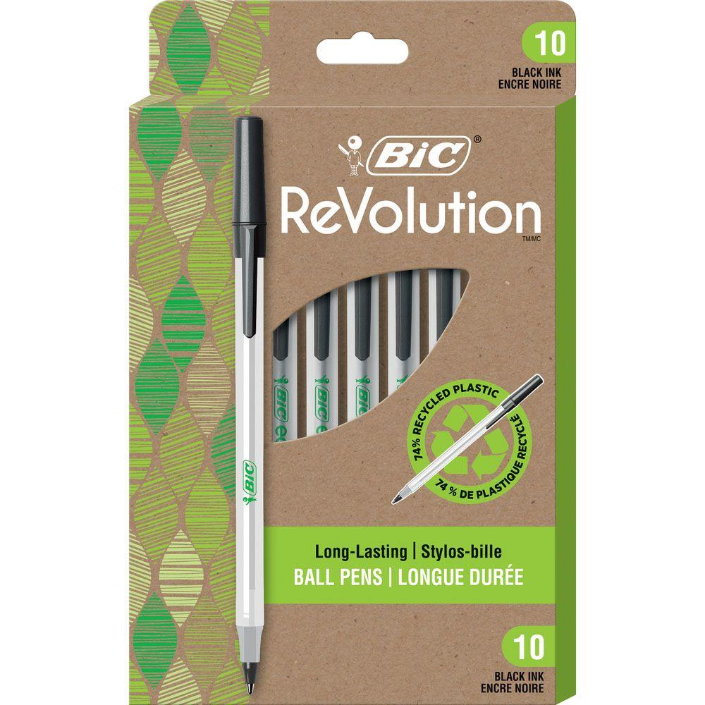 Bic ReVolution Recycled Pens