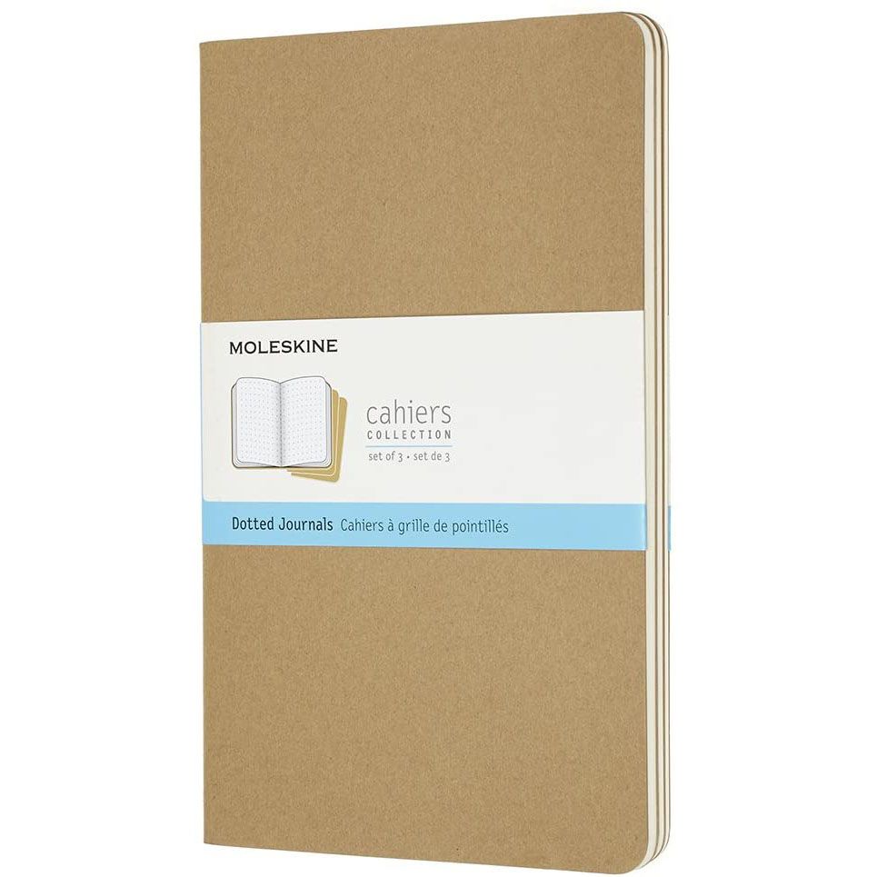 Moleskine Cahier Dotted 3pk