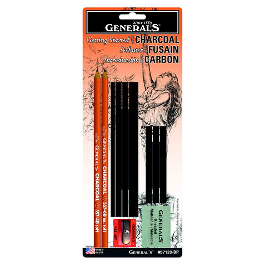 General's Pencils Charcoal Drawing Set